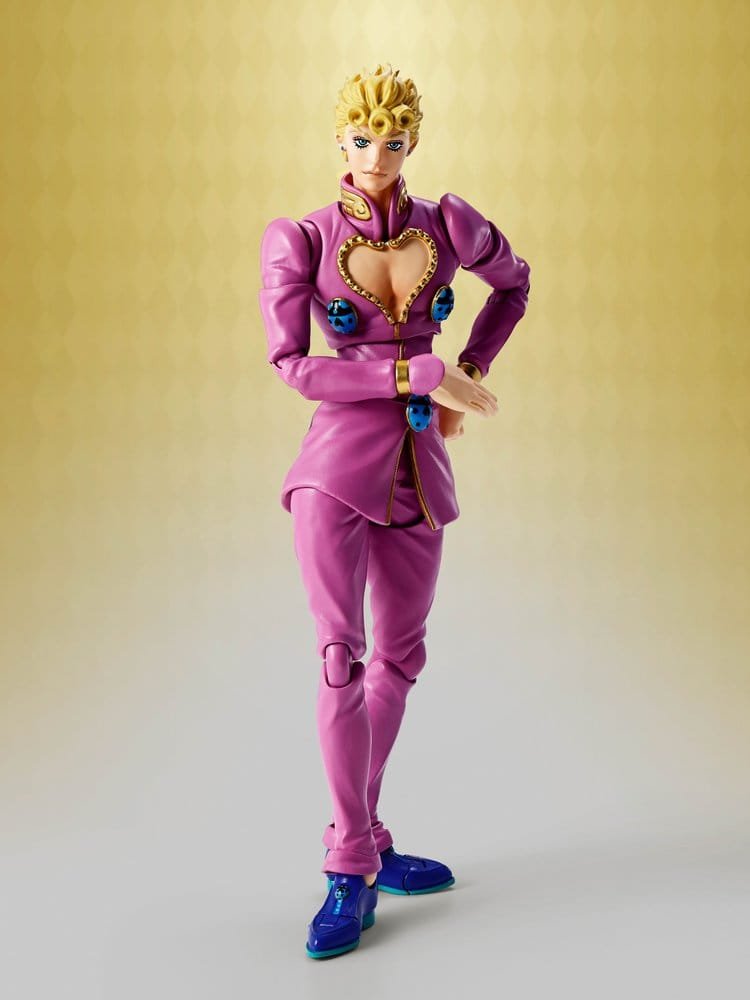 Figura S.H.Figuarts de Giorno Giovanna en JoJo's Bizarre Adventure por Bandai Tamashii Nations