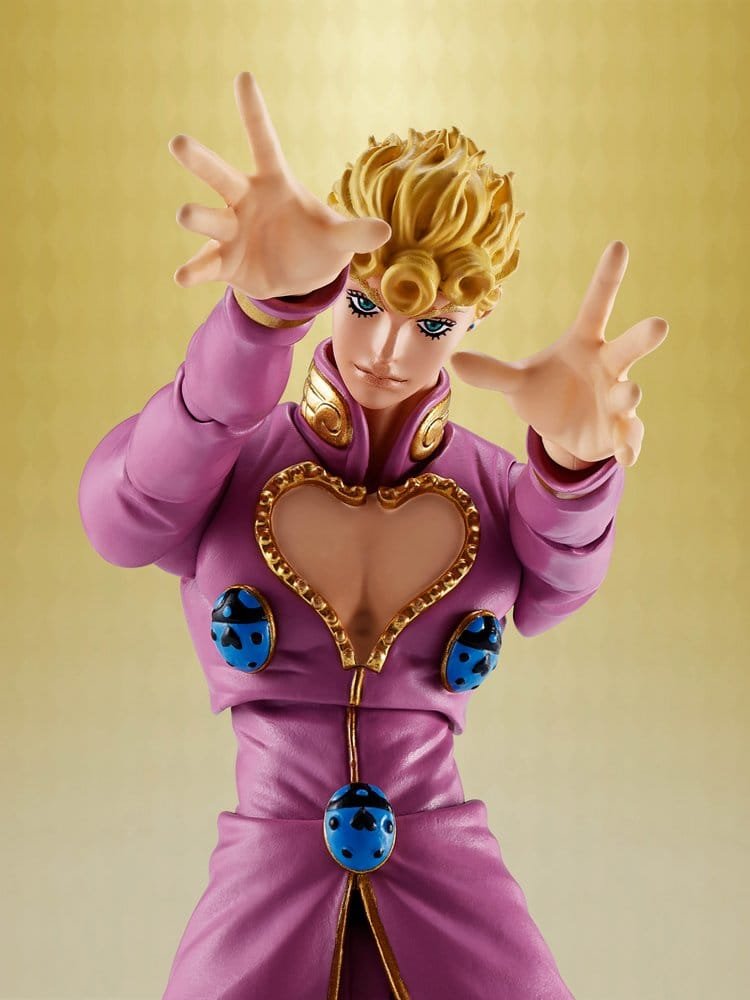 Figura S.H.Figuarts de Giorno Giovanna en JoJo's Bizarre Adventure por Bandai Tamashii Nations - Imagen 3