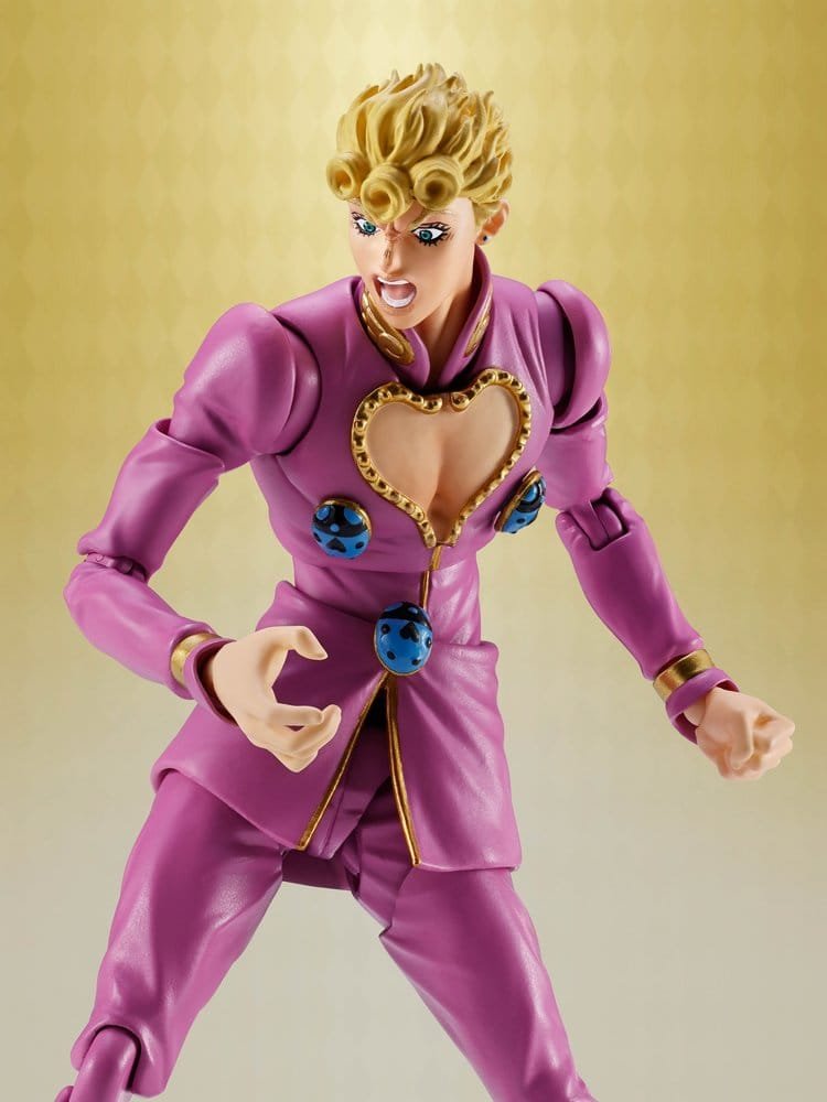 Figura S.H.Figuarts de Giorno Giovanna en JoJo's Bizarre Adventure por Bandai Tamashii Nations - Imagen 4