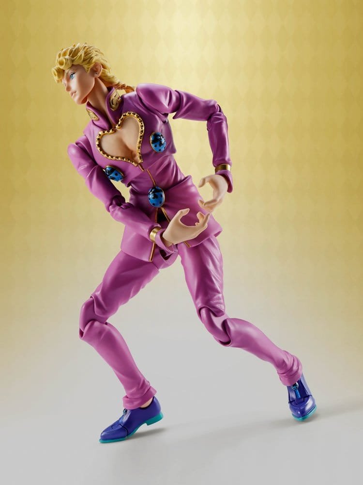 Figura S.H.Figuarts de Giorno Giovanna en JoJo's Bizarre Adventure por Bandai Tamashii Nations - Imagen 5