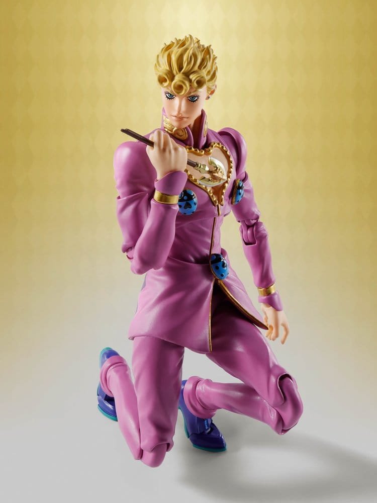 Figura S.H.Figuarts de Giorno Giovanna en JoJo's Bizarre Adventure por Bandai Tamashii Nations - Imagen 6