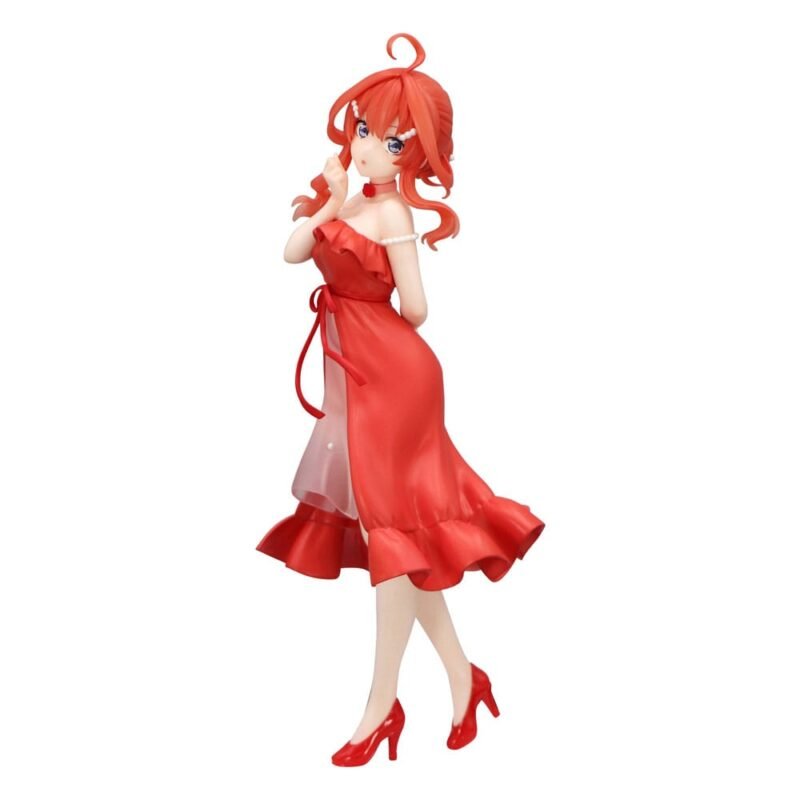 Estatua Trio-Try-iT de Itsuki Nakano (Pastel Dress Ver.) en The Quintessential Quintuplets por FuRyu