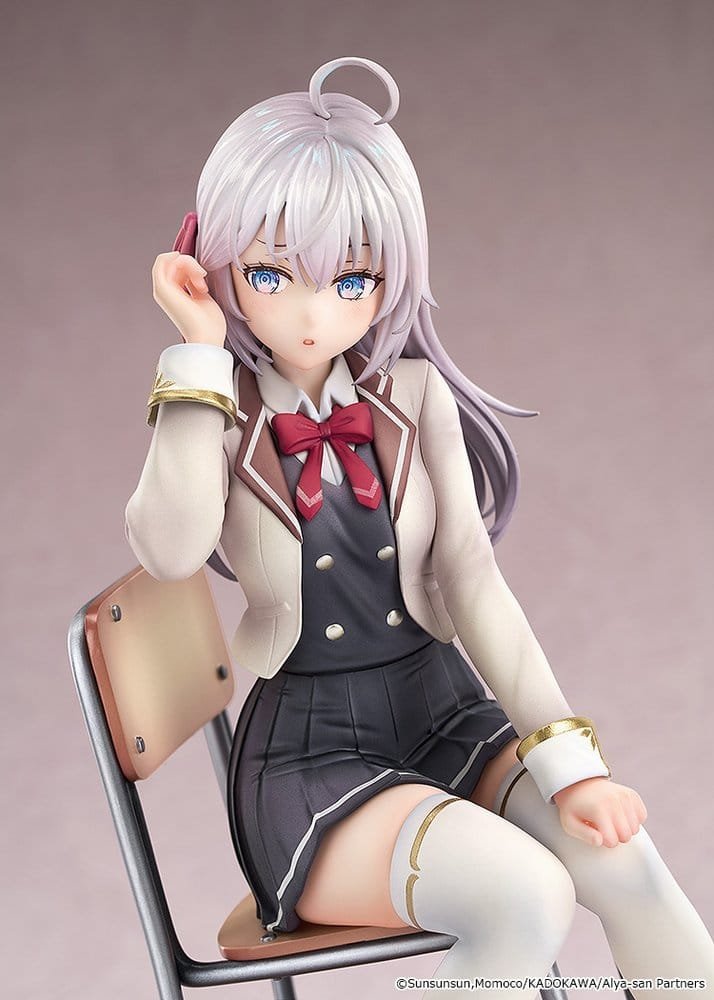 Figura PVC 1/7 de Alisa Mikhailovna Kujou en Alya Sometimes Hides Her Feelings in Russian por Good Smile Arts Shanghai - Imagen 8