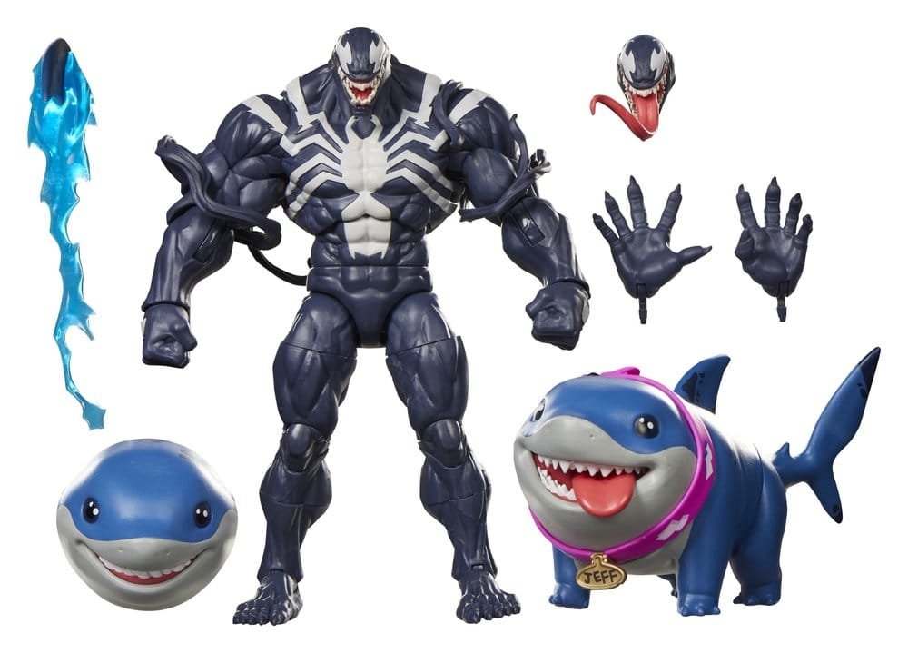 Pack de 2 figuras Marvel Legends de Venom & Jeff the Land Shark en Marvel Rivals por Hasbro - Imagen 3