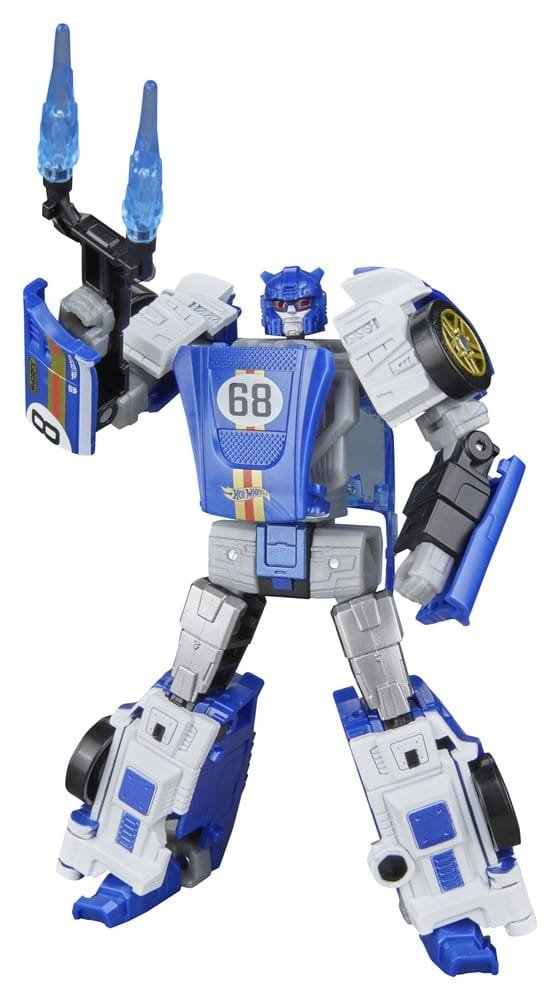 Figura Collaborative Deluxe Class de El Segundo Coupe en Transformers x Hot Wheels por Hasbro