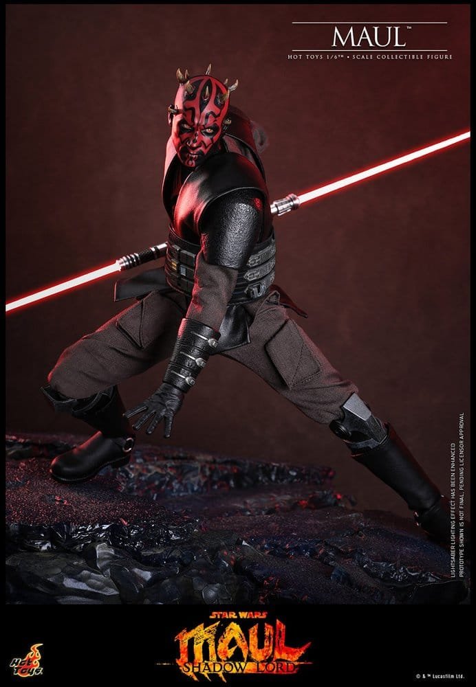 Figura Television Masterpiece 1/6 de Maul en Star Wars: Maul – Señor de las sombras por Hot Toys - Imagen 3