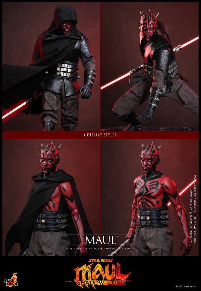 Figura Television Masterpiece 1/6 de Maul en Star Wars: Maul – Señor de las sombras por Hot Toys - Imagen 20