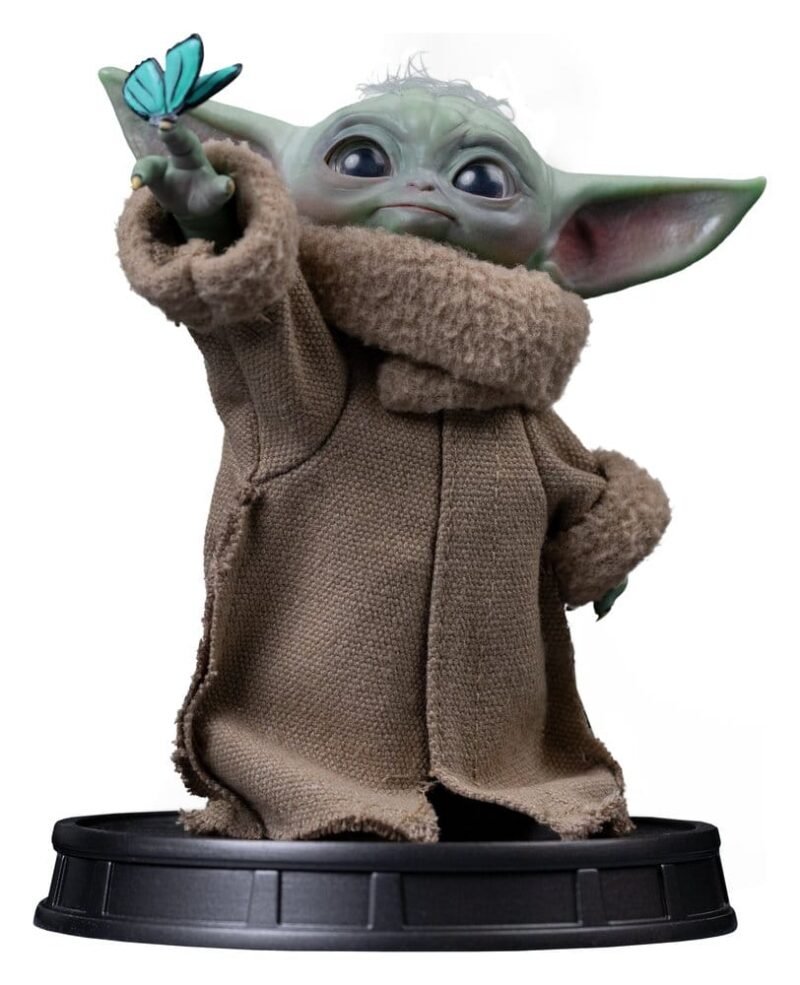 Estatua Grogu Butterfly Wonder Grogu Collection de Grogu en Star Wars por Iron Studios