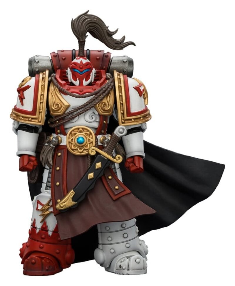 Figura de White Scars Hibou Khan (Seeker of Atonement) en Warhammer: The Horus Heresy por Joy Toy