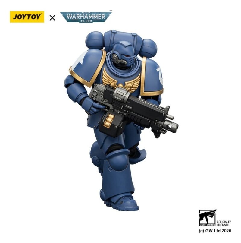 Figura articulada de Ultramarines Intercessor en Warhammer 40,000 por Joy Toy CN