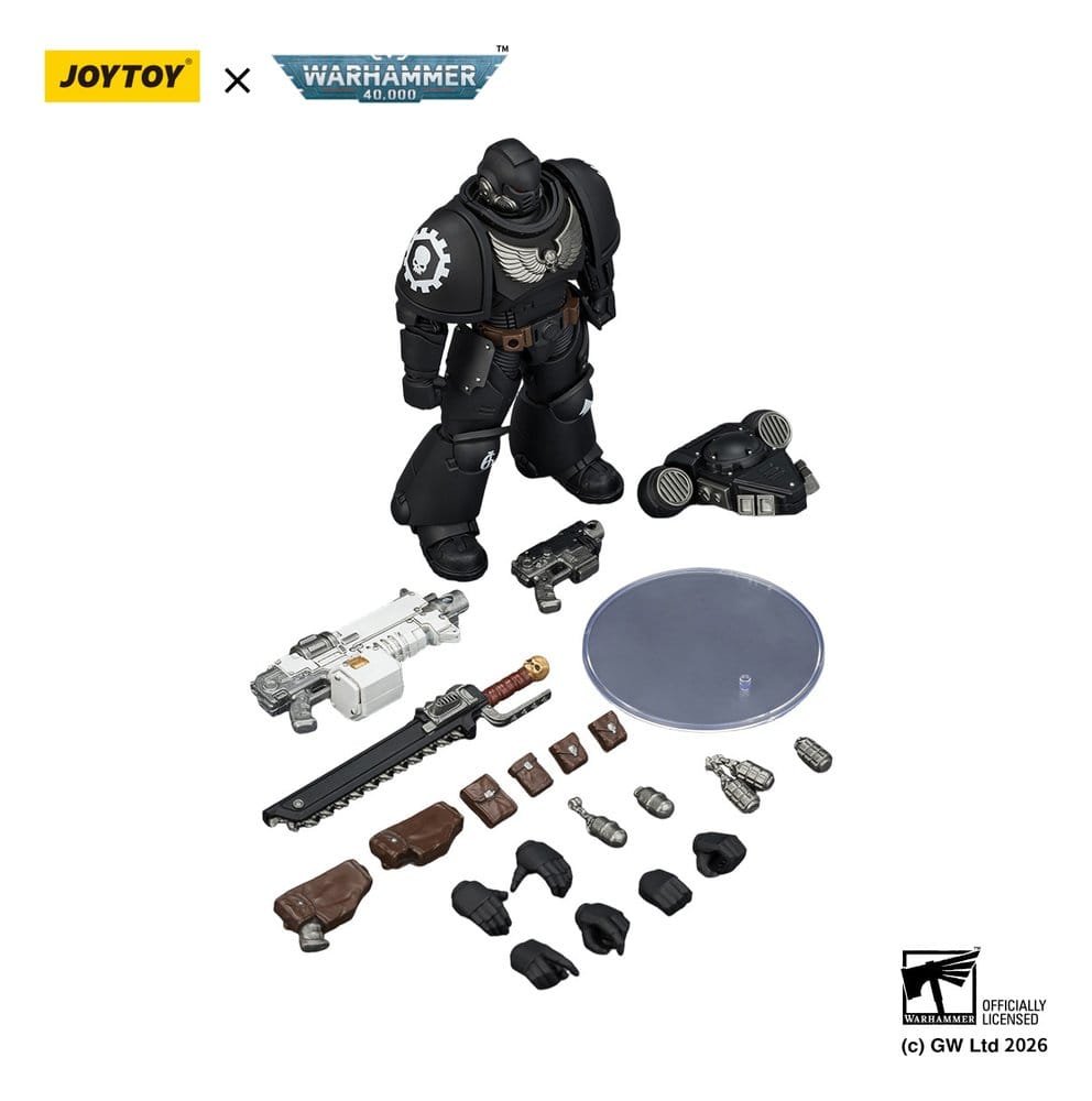 Figura articulada de Iron Hands Intercessor en Warhammer 40,000 por Joy Toy (CN) - Imagen 6
