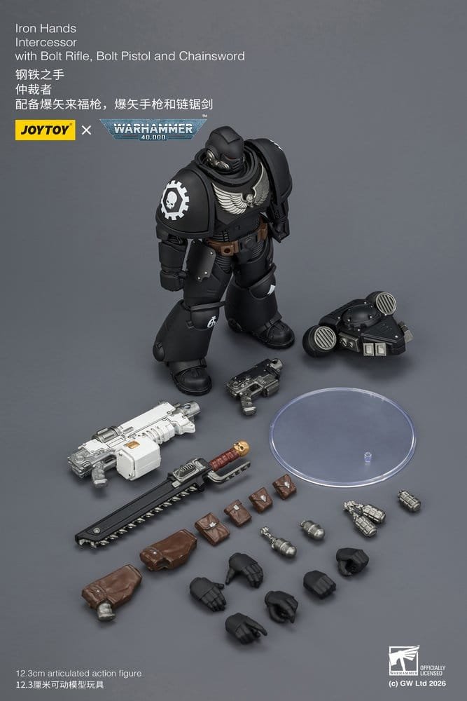 Figura articulada de Iron Hands Intercessor en Warhammer 40,000 por Joy Toy (CN) - Imagen 9