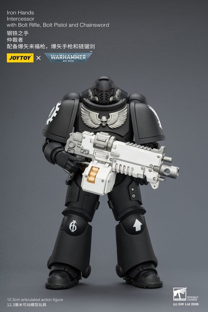 Figura articulada de Iron Hands Intercessor en Warhammer 40,000 por Joy Toy (CN) - Imagen 11