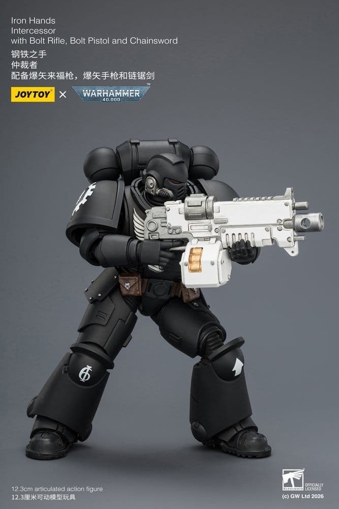 Figura articulada de Iron Hands Intercessor en Warhammer 40,000 por Joy Toy (CN) - Imagen 14