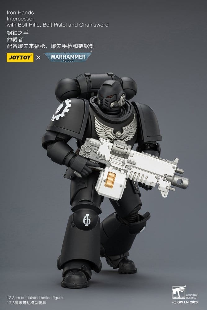 Figura articulada de Iron Hands Intercessor en Warhammer 40,000 por Joy Toy (CN) - Imagen 15