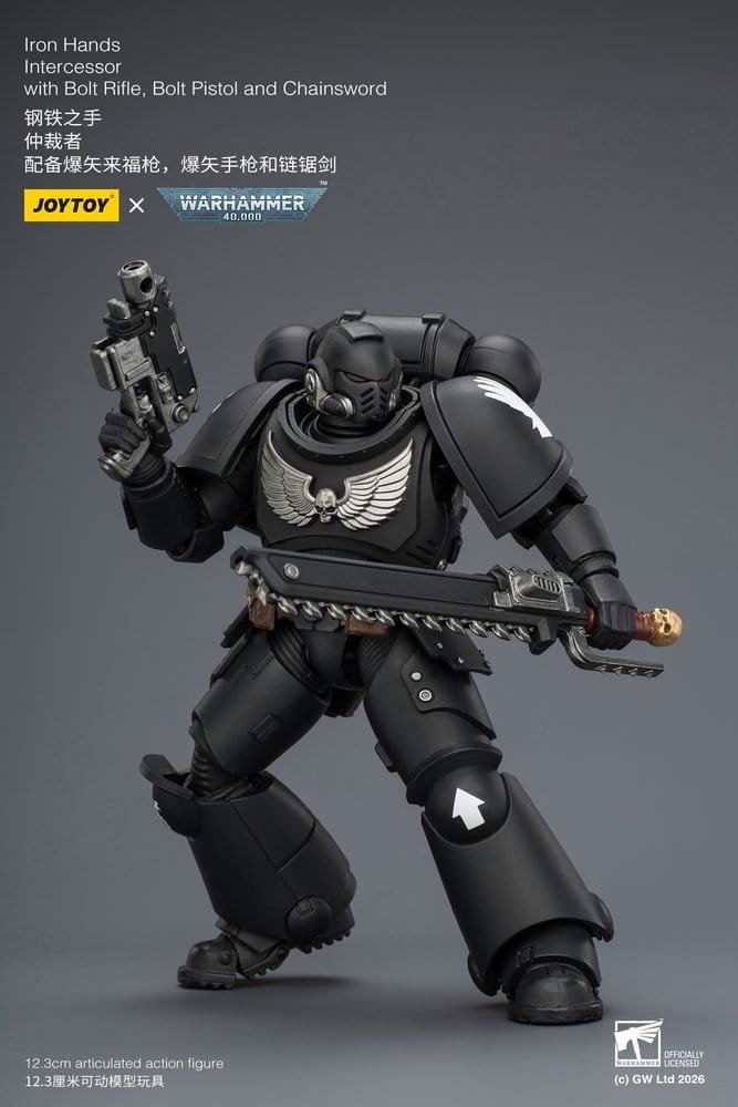 Figura articulada de Iron Hands Intercessor en Warhammer 40,000 por Joy Toy (CN) - Imagen 17