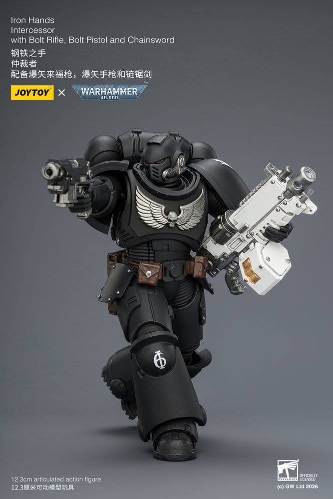 Figura articulada de Iron Hands Intercessor en Warhammer 40,000 por Joy Toy (CN) - Imagen 18