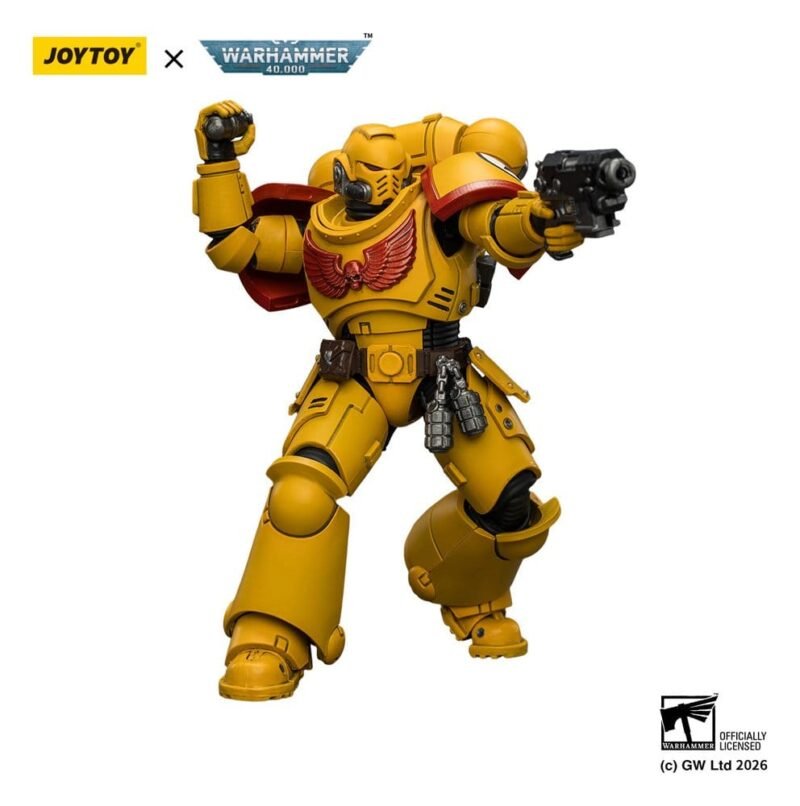 Figura articulada de Imperial Fists Intercessor en Warhammer 40,000 por Joy Toy (CN)