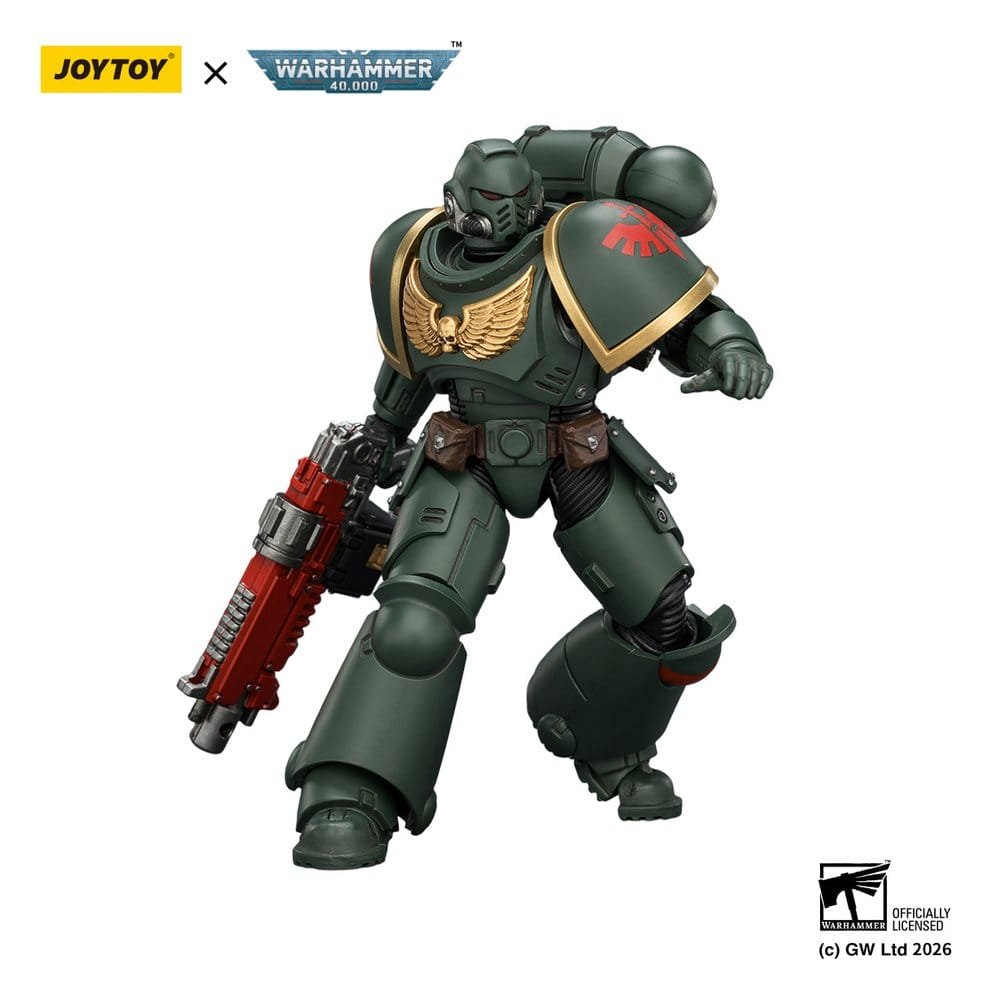 Figura articulada de Dark Angels Intercessor en Warhammer 40,000 por Joy Toy CN