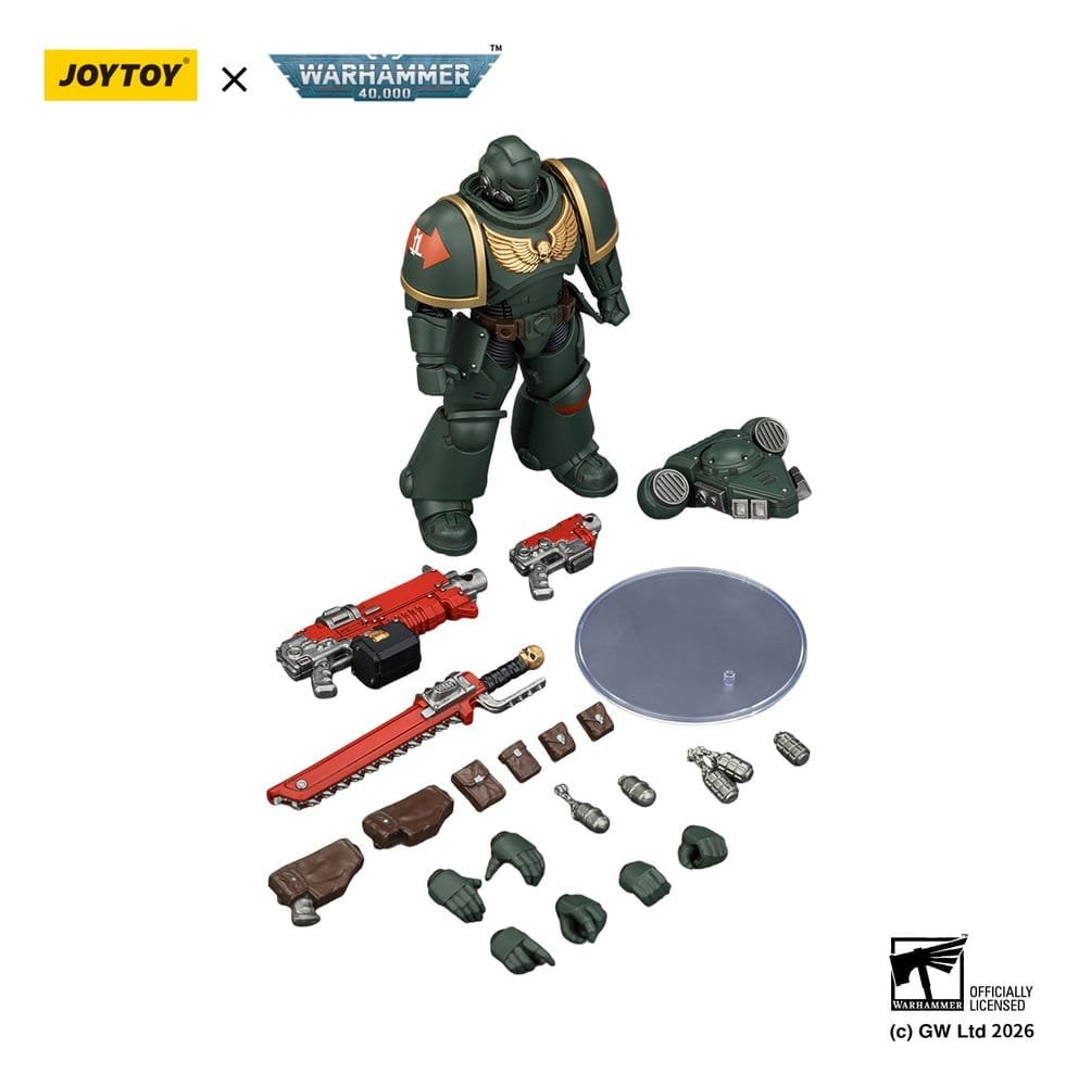 Figura articulada de Dark Angels Intercessor en Warhammer 40,000 por Joy Toy CN - Imagen 6
