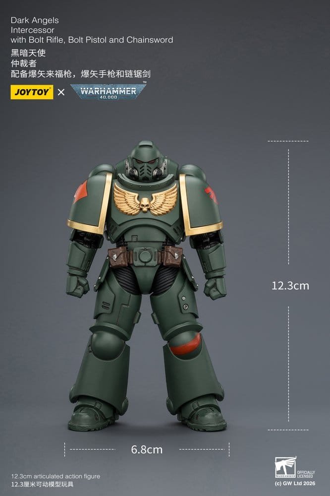 Figura articulada de Dark Angels Intercessor en Warhammer 40,000 por Joy Toy CN - Imagen 10