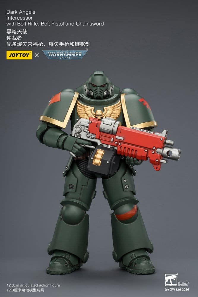 Figura articulada de Dark Angels Intercessor en Warhammer 40,000 por Joy Toy CN - Imagen 11