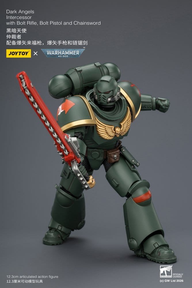 Figura articulada de Dark Angels Intercessor en Warhammer 40,000 por Joy Toy CN - Imagen 16