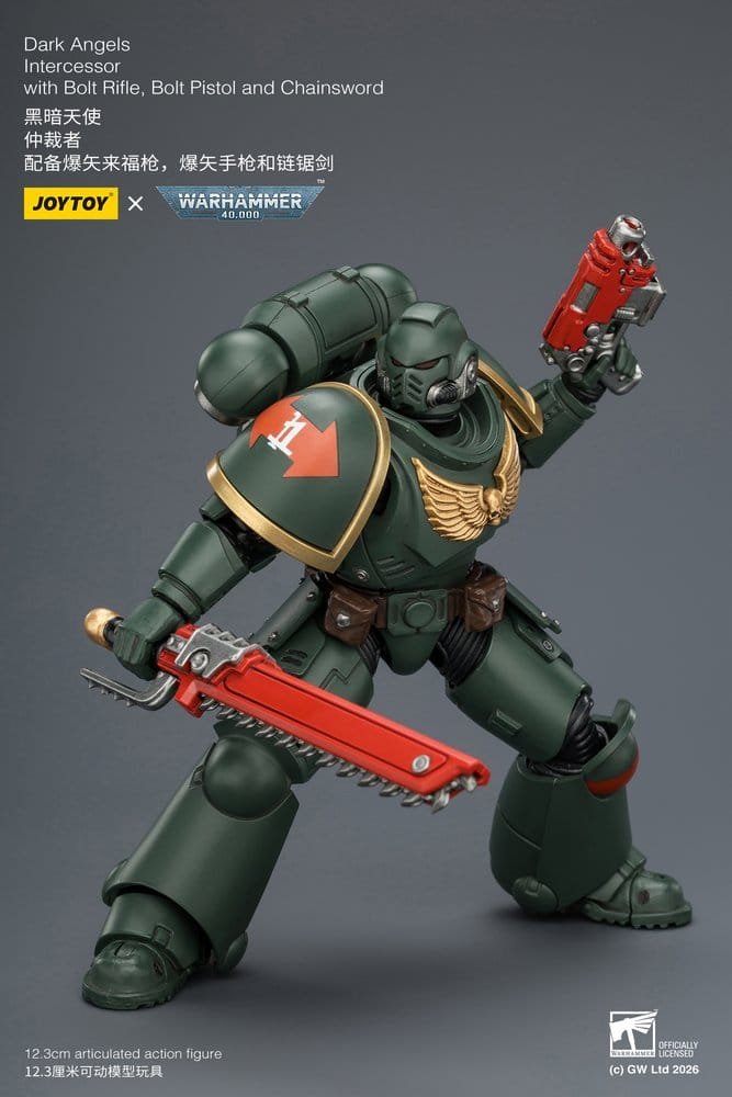 Figura articulada de Dark Angels Intercessor en Warhammer 40,000 por Joy Toy CN - Imagen 18