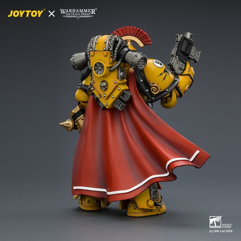 Figura de Imperial Fists Legion Praetor (Mk III Armour) en Warhammer: The Horus Heresy por Joy Toy - Imagen 3