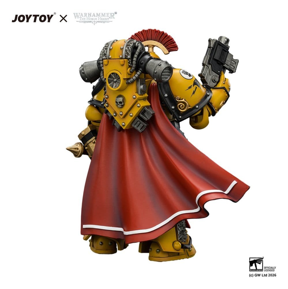 Figura de Imperial Fists Legion Praetor (Mk III Armour) en Warhammer: The Horus Heresy por Joy Toy - Imagen 7
