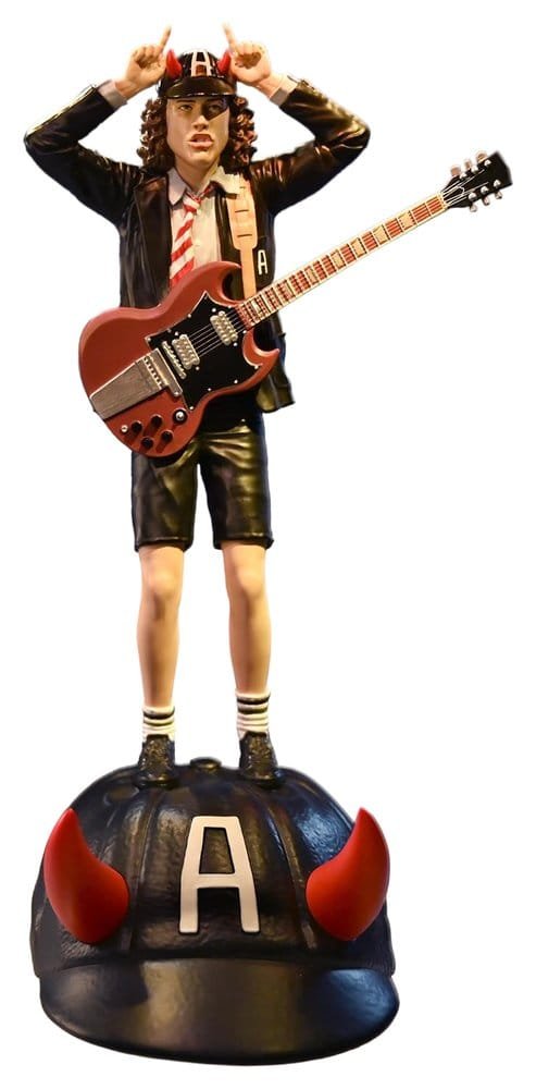 Estatua Rock Iconz de Angus Young IV (Limited Edition) en AC/DC por KnuckleBonz