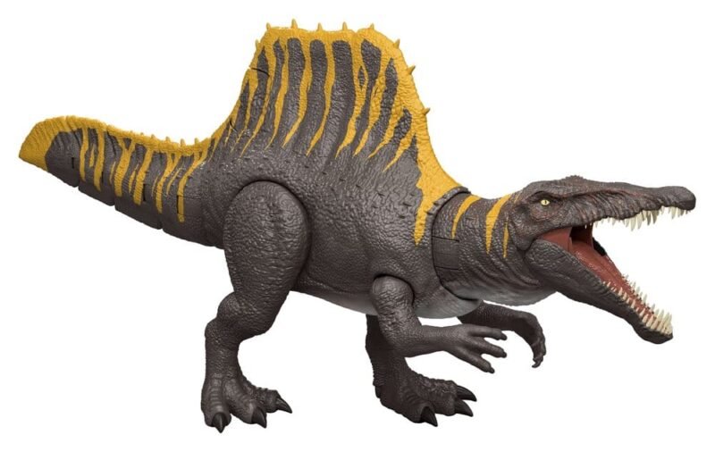 Figura Tail Thrasher de Spinosaurus en Jurassic World: El renacer por Mattel