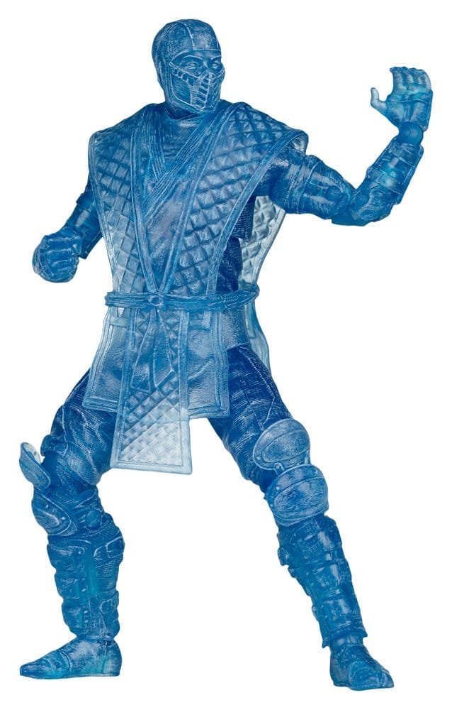 Figura de acción de Sub-Zero (Ice Clone Translucent Ver.) en Mortal Kombat Klassics por McFarlane Toys