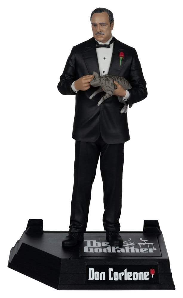 Figura Movie Maniacs de Don Corleone en El Padrino por McFarlane Toys