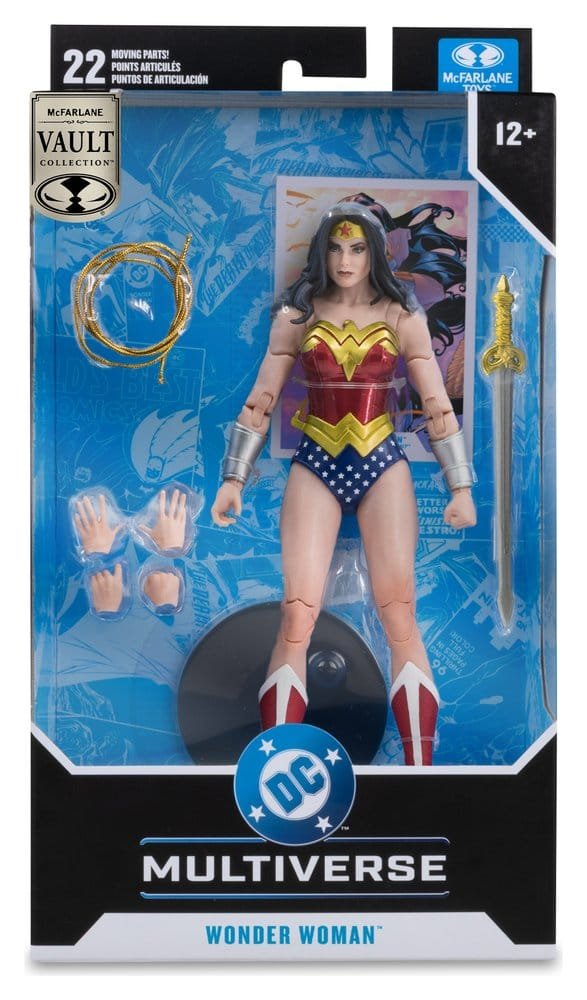 Figura DC Multiverse McFarlane Vault Collection de Wonder Woman Classic en DC Comics por McFarlane Toys - Imagen 7