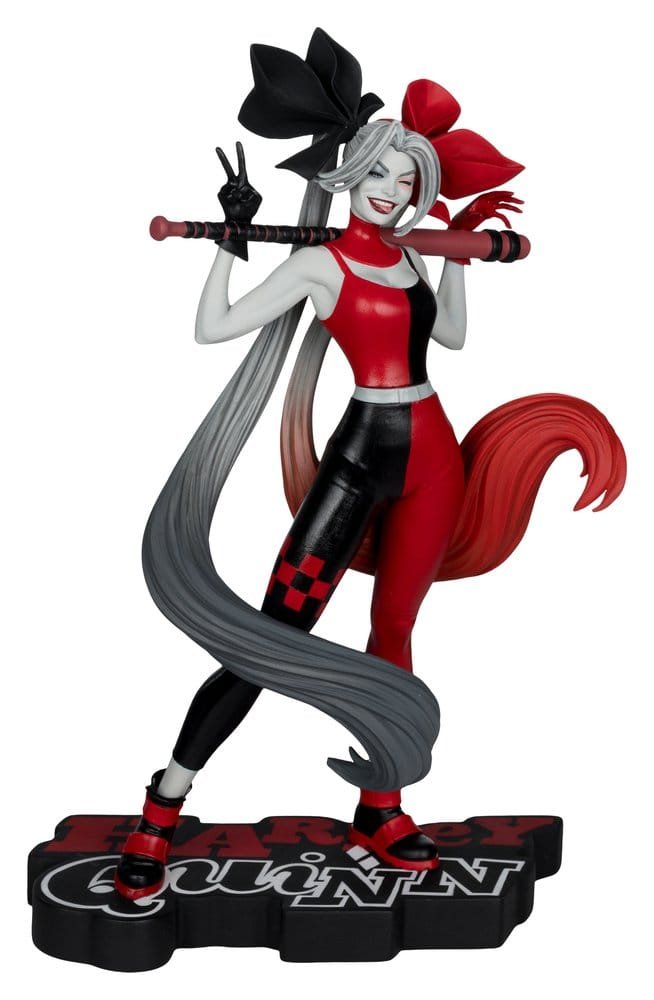 Estatua Red, White & Black 1/10 de Harley Quinn (by Alex Garner - Limited Edition) en DC Comics por McFarlane Toys