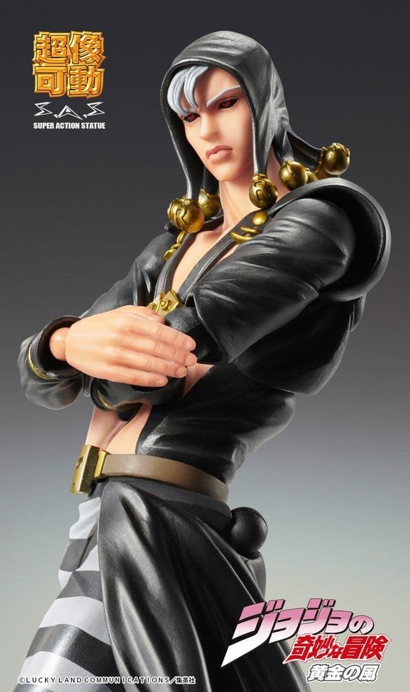 Figura articulada de Risotto Nero en JoJo's Bizarre Adventure: Golden Wind por Medicos Entertainment - Imagen 4