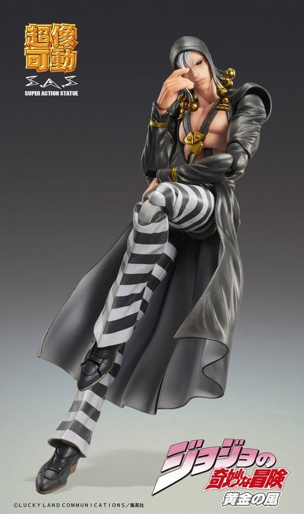 Figura articulada de Risotto Nero en JoJo's Bizarre Adventure: Golden Wind por Medicos Entertainment - Imagen 5