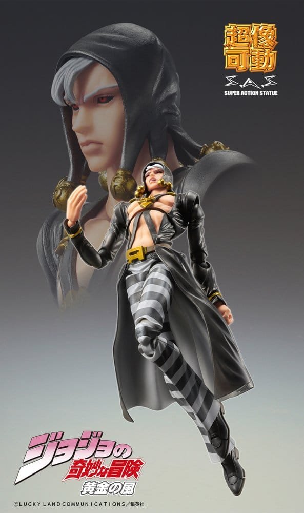 Figura articulada de Risotto Nero en JoJo's Bizarre Adventure: Golden Wind por Medicos Entertainment - Imagen 6