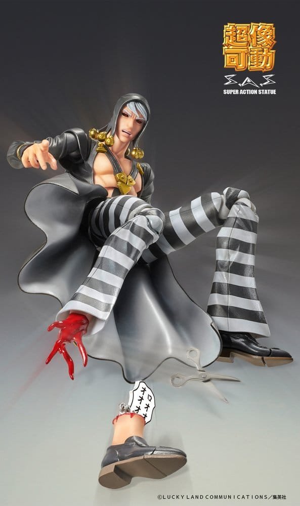 Figura articulada de Risotto Nero en JoJo's Bizarre Adventure: Golden Wind por Medicos Entertainment - Imagen 7
