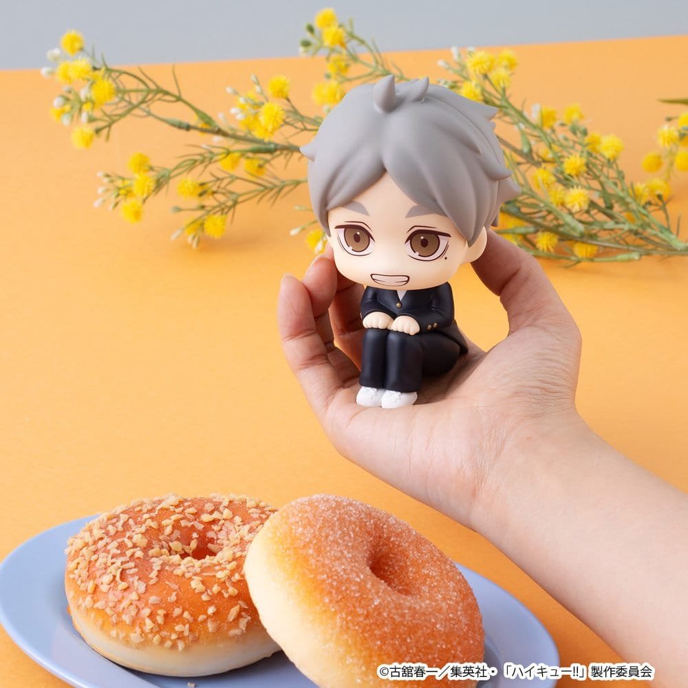 Pack de 2 figuras Look Up de Daichi Sawamura & Koushi Sugawara (incluye 2 mini cojines) en Haikyu!! por MegaHouse - Imagen 16