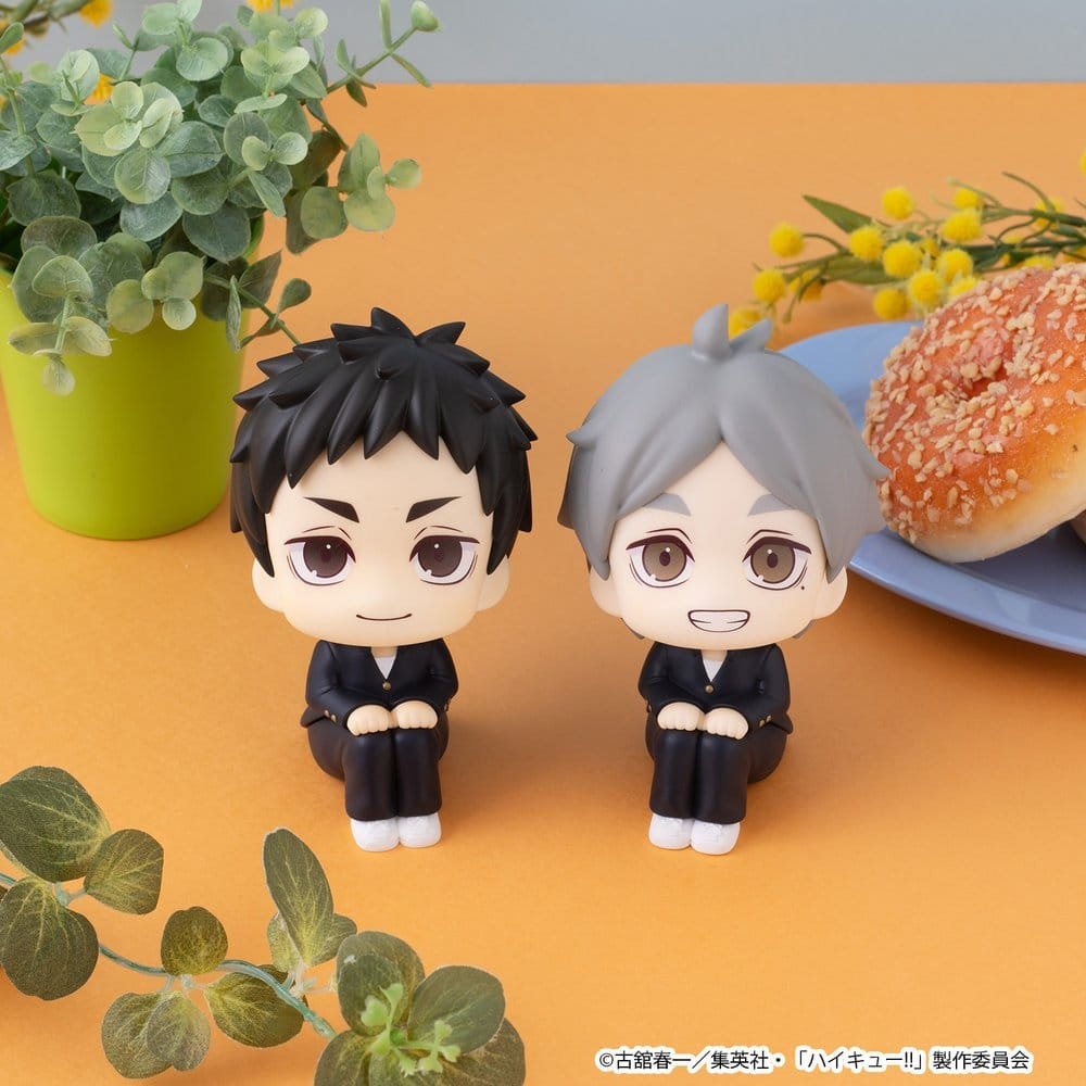 Pack de 2 figuras Look Up de Daichi Sawamura & Koushi Sugawara (incluye 2 mini cojines) en Haikyu!! por MegaHouse - Imagen 18