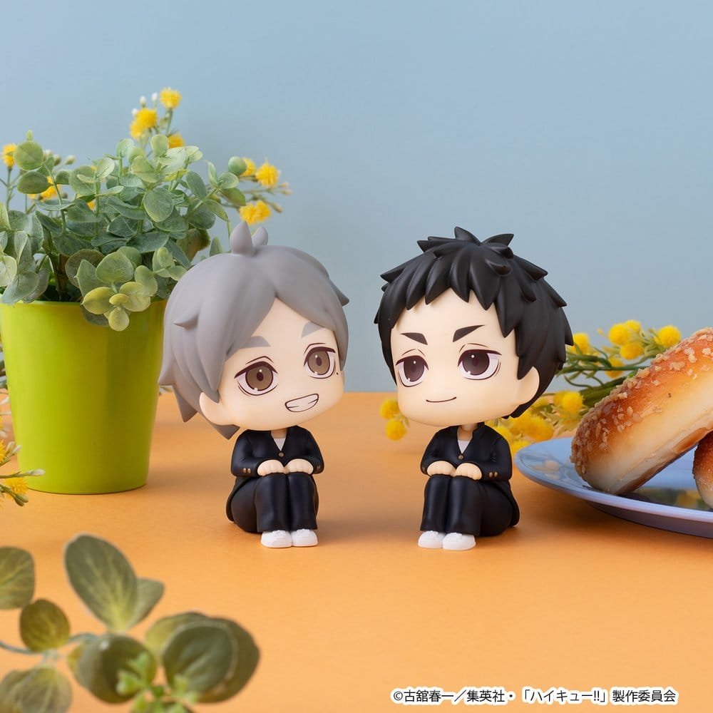 Pack de 2 figuras Look Up de Daichi Sawamura & Koushi Sugawara (incluye 2 mini cojines) en Haikyu!! por MegaHouse - Imagen 19