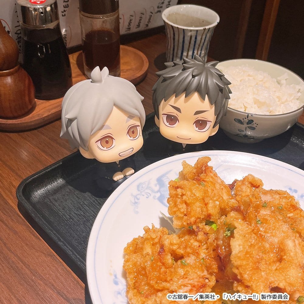 Pack de 2 figuras Look Up de Daichi Sawamura & Koushi Sugawara (incluye 2 mini cojines) en Haikyu!! por MegaHouse - Imagen 21