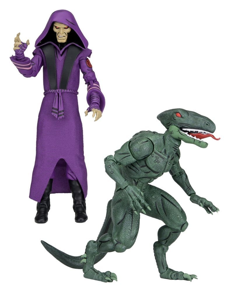 Pack de 2 figuras de Daimyo Orkai & Raptor en Las Tortugas Ninja (Mirage Comics) por NECA