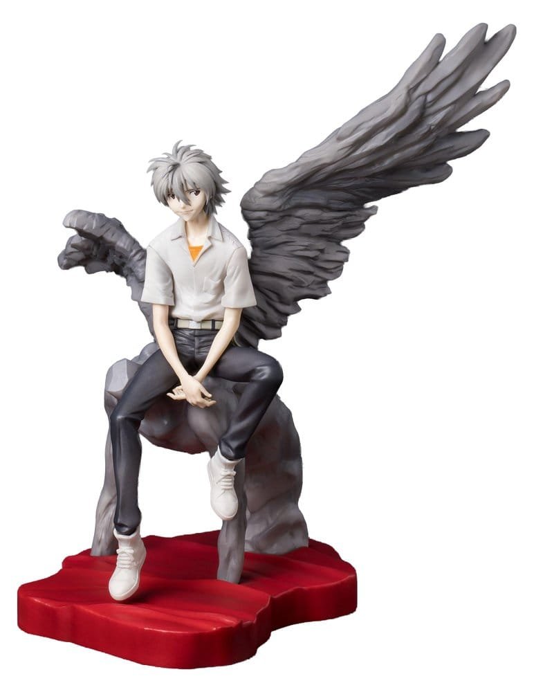 Figura PVC Luminasta de Kaworu Nagisa en Evangelion por SEGA