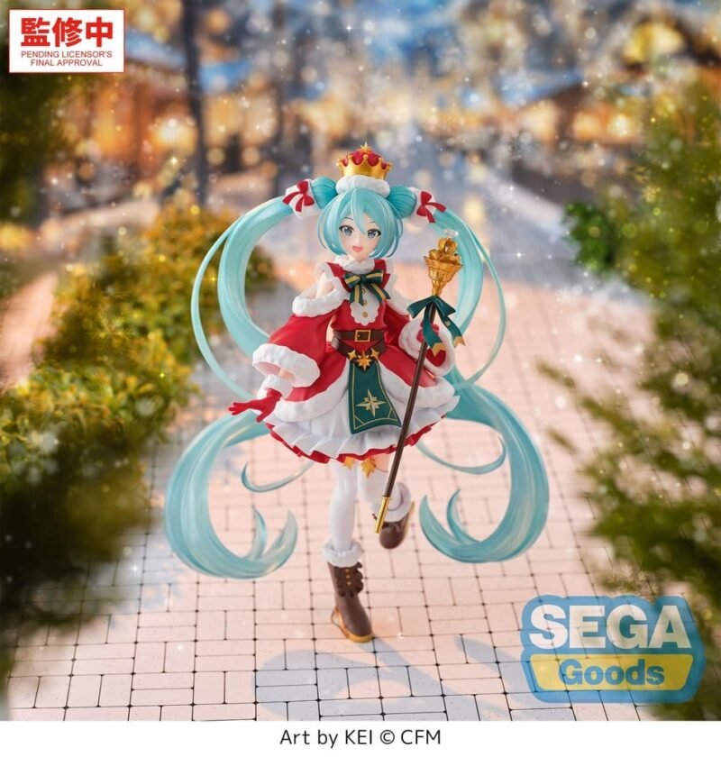 Figura PVC FIGURIZMa de Hatsune Miku (Christmas 2026 Ver.) por SEGA