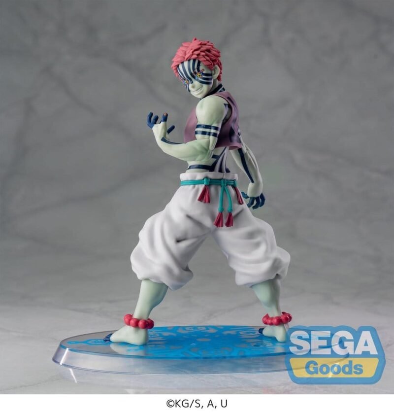 Figura PVC XStellar de Akaza (Return Ver.) en Kimetsu no Yaiba por SEGA