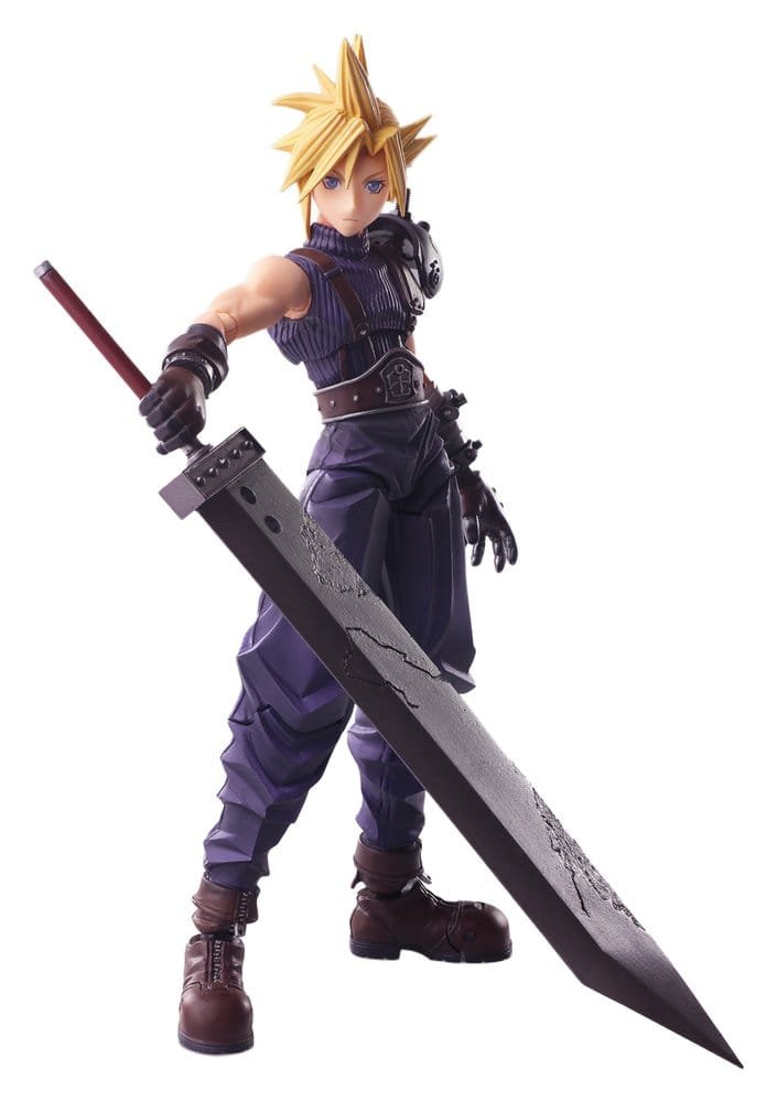 Figura de acción Bring Arts Digital Plus Edition de Cloud Strife en Final Fantasy VII por Square-Enix
