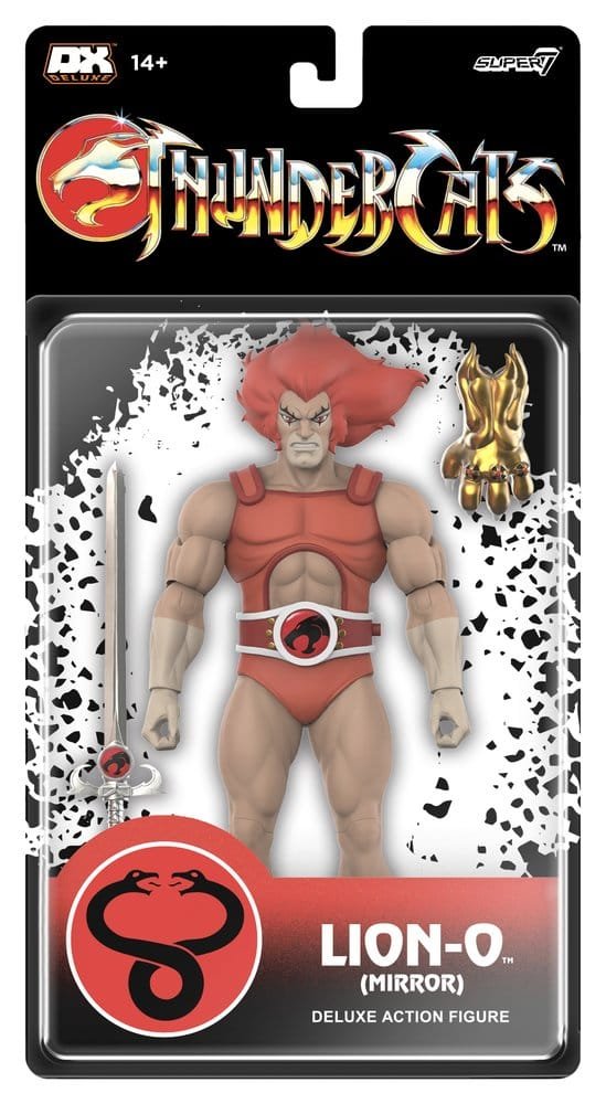 Figura Deluxe de Lion-O (Mirror Ver.) en Thundercats por Super7